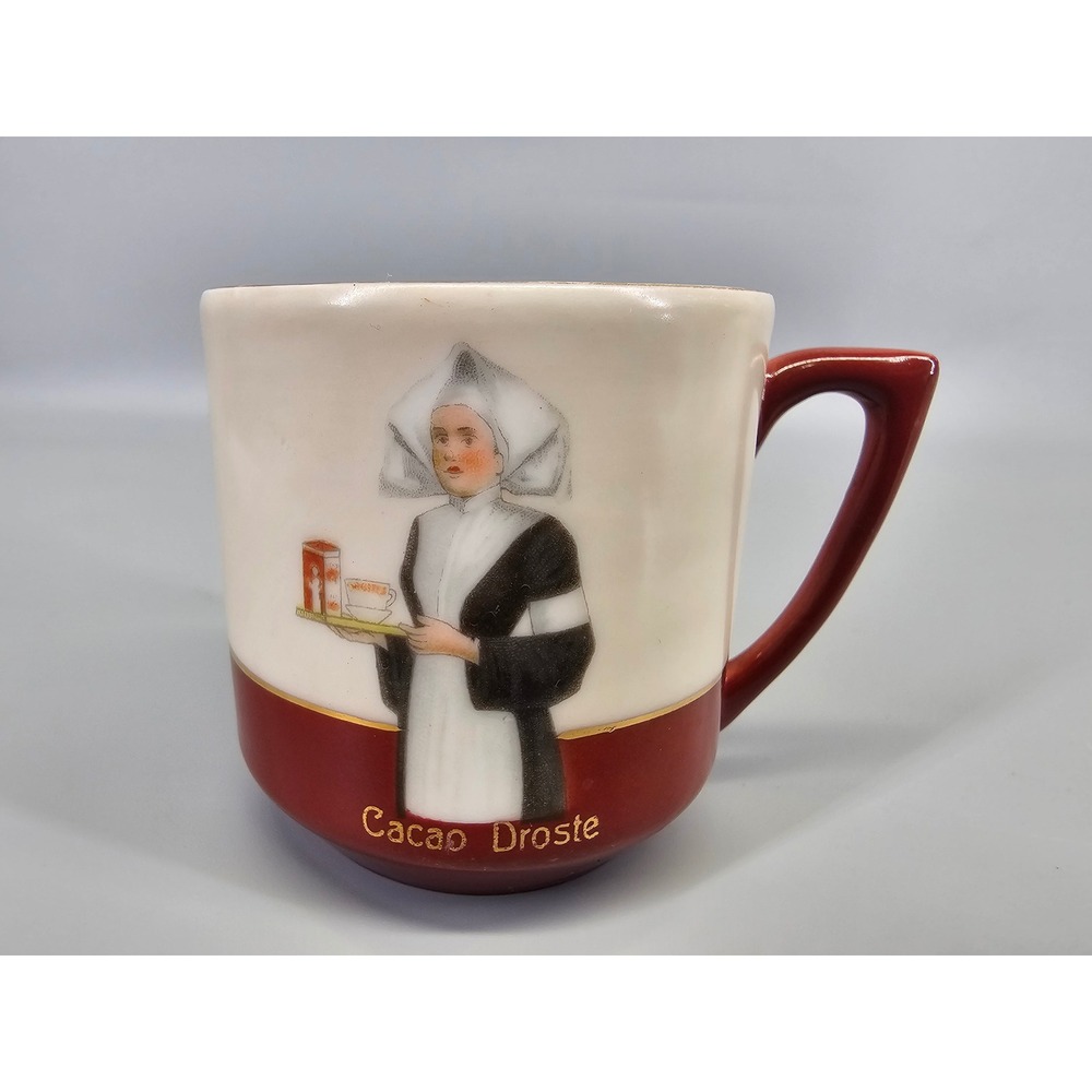 Droste Cacao Mug Vintage Dutch Nurse‎ Cocoa Cup #1